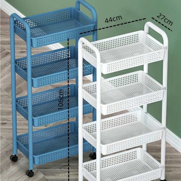 Shein plastic storage shelving unit - Picture 3 of 4